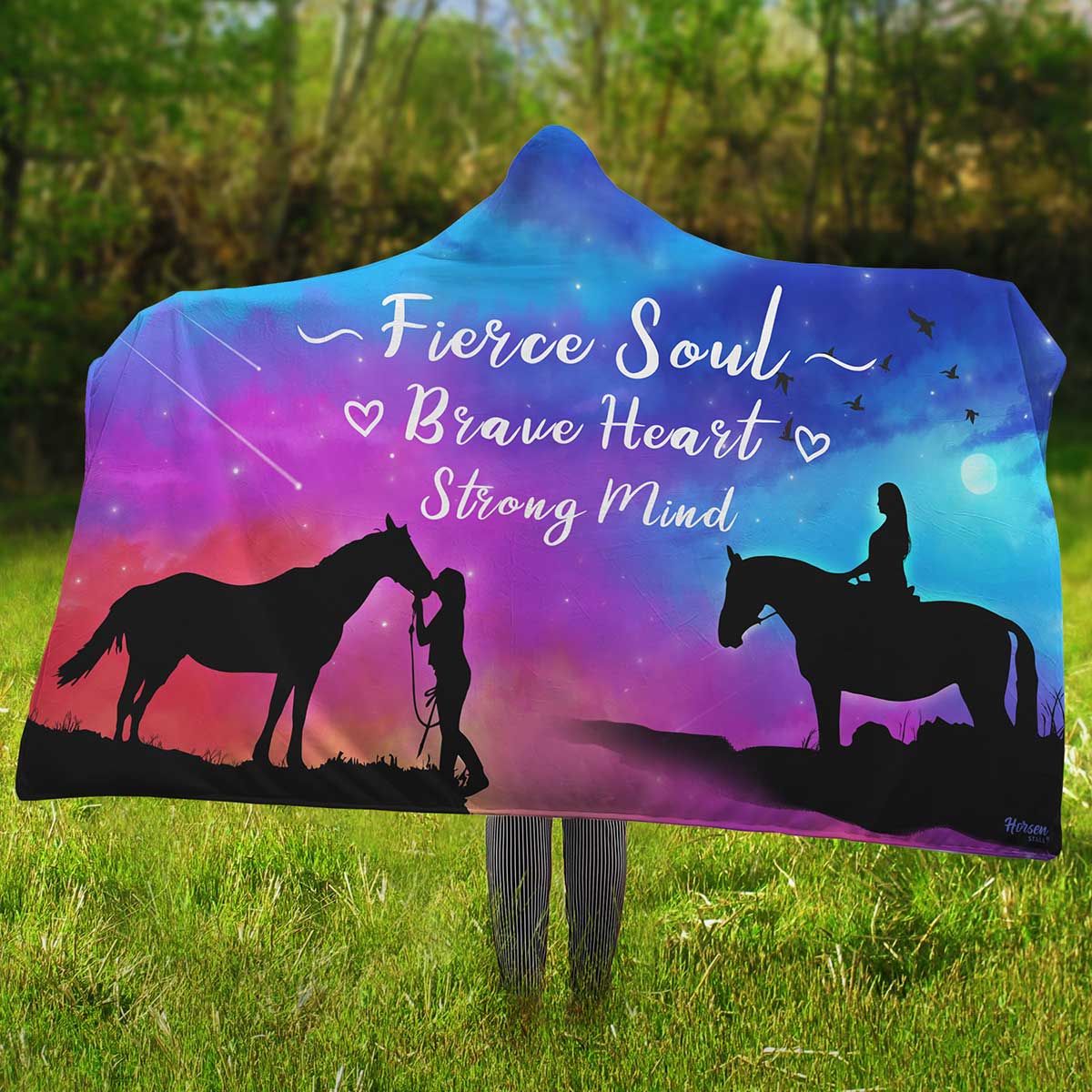 Fierce Soul Hooded Blanket