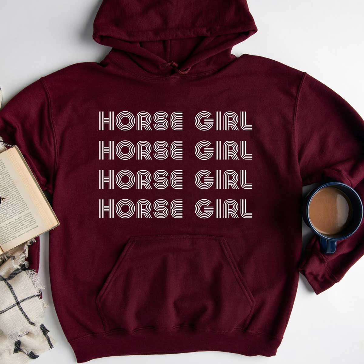 Horse Girl Equestrian Hoodie