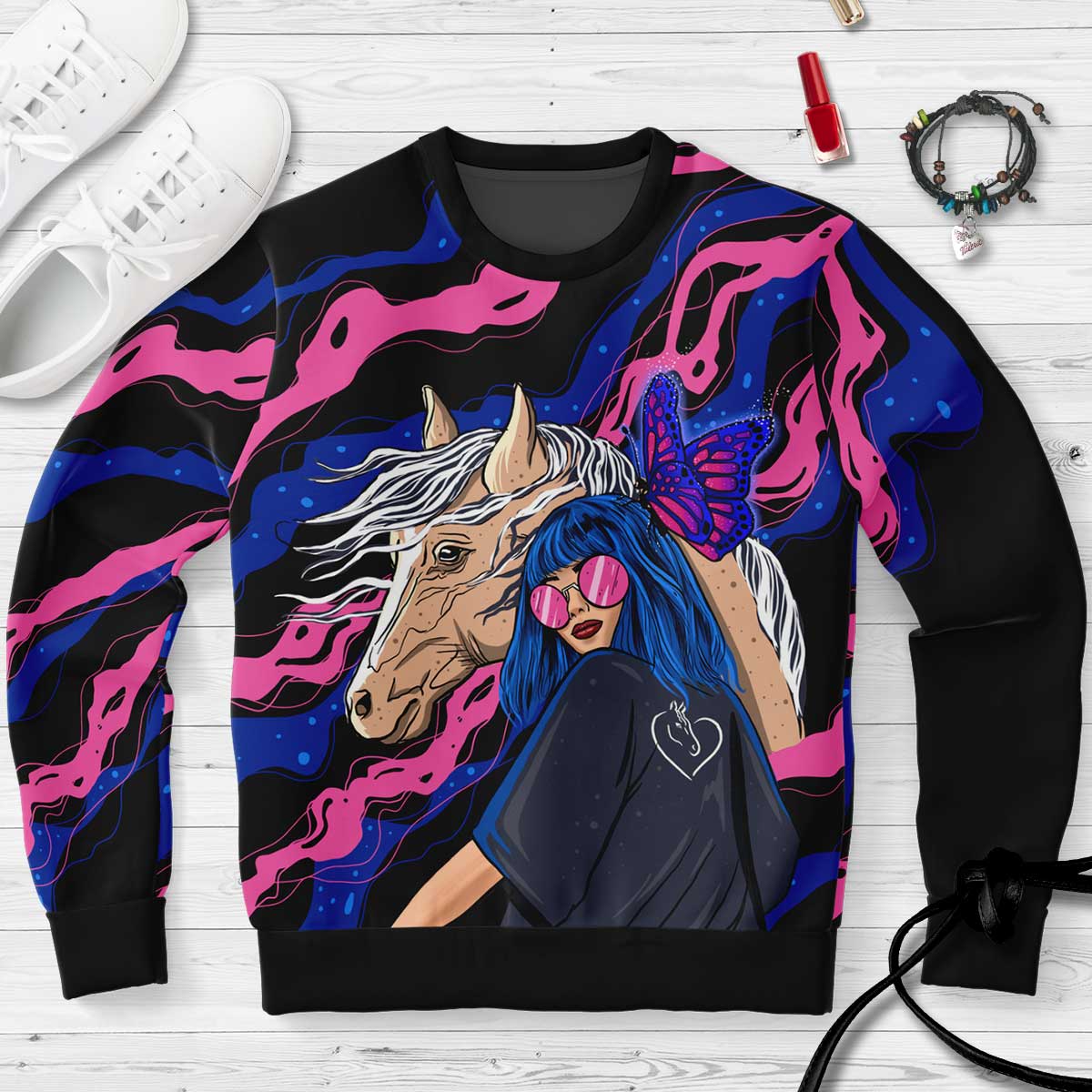 Not Your Typical Girl - Horse Girl Premium Sweatshirt